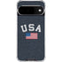 USA with American Flag Google Pixel 10 Clear Case